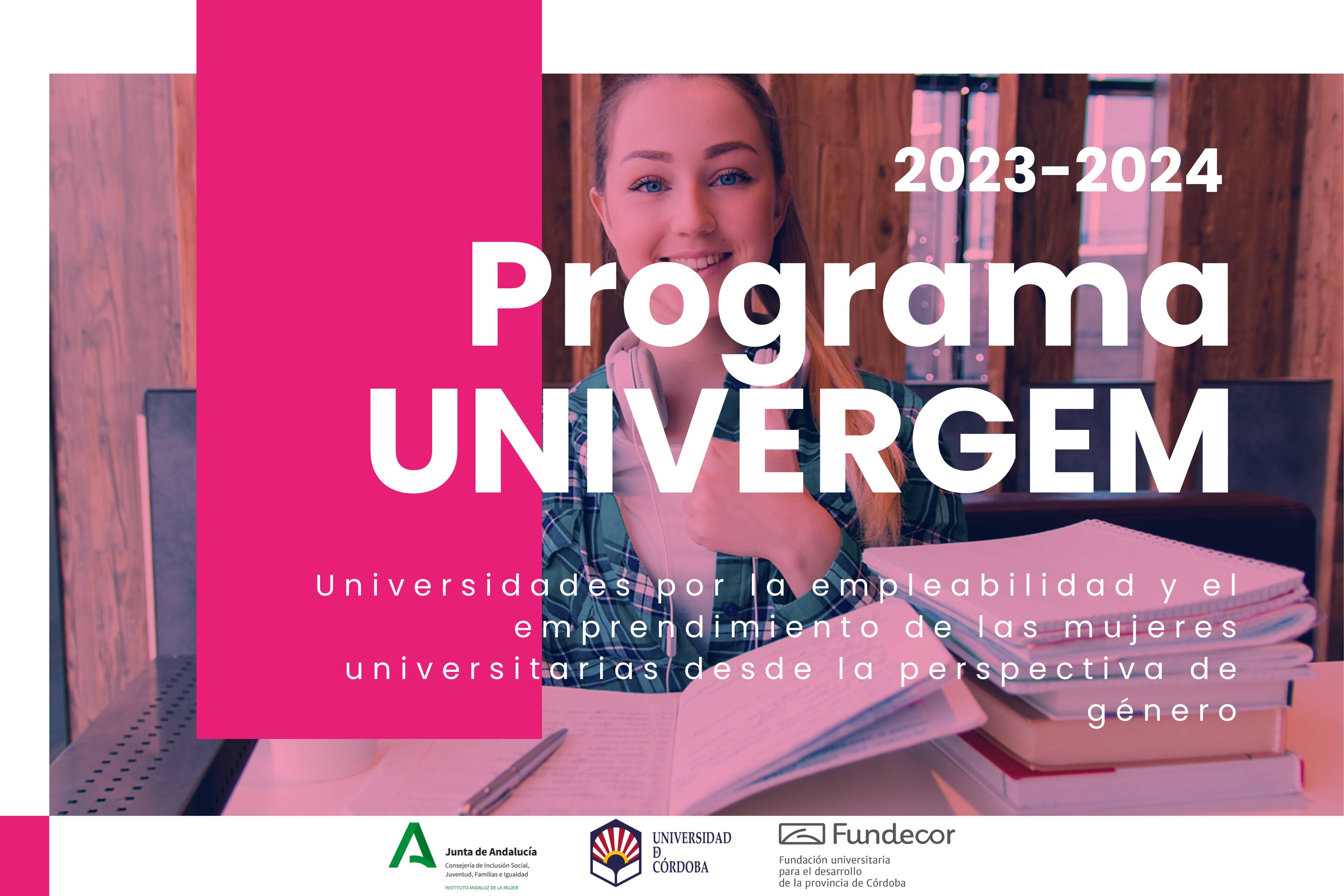UNIVERGEM. Prácticas para estudiantes mujeres de la UCO