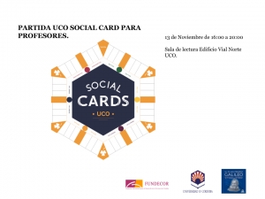 PARTIDA UCO SOCIAL CARD PARA EL PROFESORADO DE LA UCO